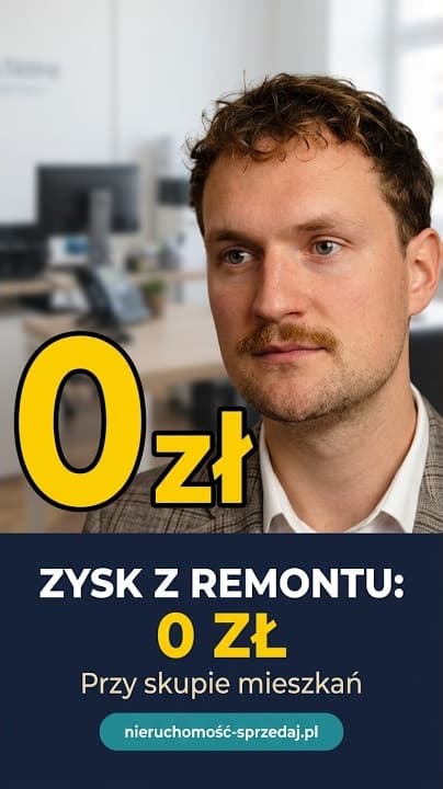 Film: Czy remontować mieszkanie przed sprzedażą do skupu?